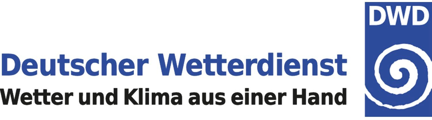 Logo: Deutscher Wetterdienst – Wetter und Klima aus einer Hand
